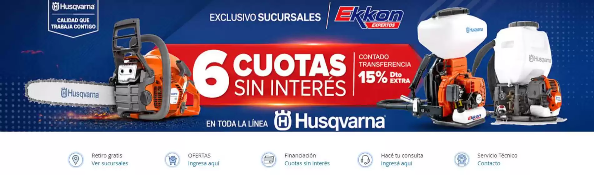Catálogo Ekkon | Promocion! 6 cuotas sin interes | 2026-07-03T00:00:00.000Z - 2026-07-23T00:00:00.000Z