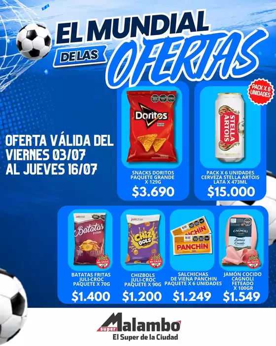 Catálogo Supermercados Malambo en Hurlingham | Ofertas Supermercados Malambo | 2026-07-03T00:00:00.000Z - 2026-07-16T00:00:00.000Z
