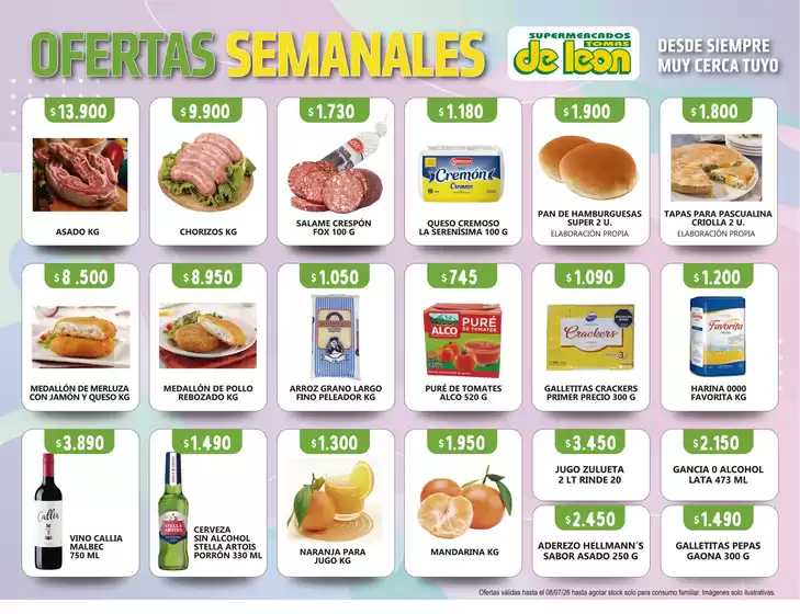 Catálogo Supermercado Tomas de Leon | Ofertas Supermercado Tomas de Leon | 2026-07-04T00:00:00.000Z - 2026-07-08T00:00:00.000Z