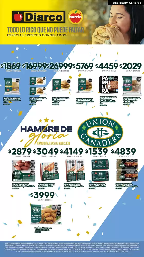 Catálogo Diarco | ESPECIAL UNIÓN GANADERA | 2026-07-06T00:00:00.000Z - 2026-07-10T00:00:00.000Z