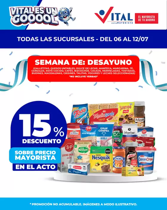 Catálogo Supermayorista Vital | Descuentos y promociones | 2026-07-06T00:00:00.000Z - 2026-07-12T00:00:00.000Z