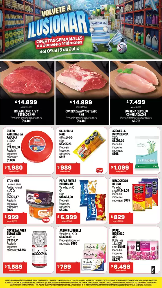 Catálogo Makro | Ofertas semanales | 2026-07-09T00:00:00.000Z - 2026-07-15T00:00:00.000Z