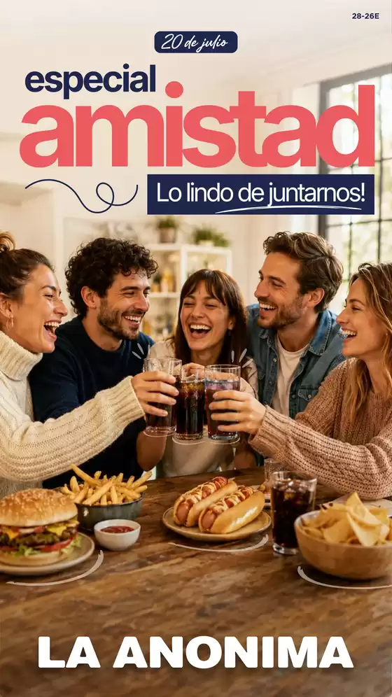 Catálogo La Anonima | Especial Amistad | 2026-07-20T00:00:00.000Z - 2026-07-20T00:00:00.000Z