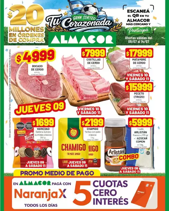 Catálogo Almacor | Ofertas Almacor | 2026-07-09T00:00:00.000Z - 2026-07-14T00:00:00.000Z