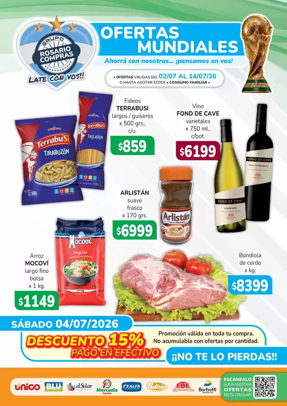 Catálogo Borbotti Hipermercado en Moreno | Catalogo de ofertas | 2026-07-13T00:00:00.000Z - 2026-07-14T00:00:00.000Z