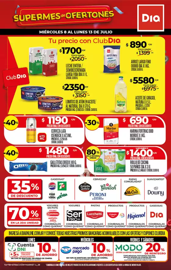 Catálogo Supermercados DIA | Supermes de ofertones | 2026-07-13T00:00:00.000Z - 2026-07-13T00:00:00.000Z