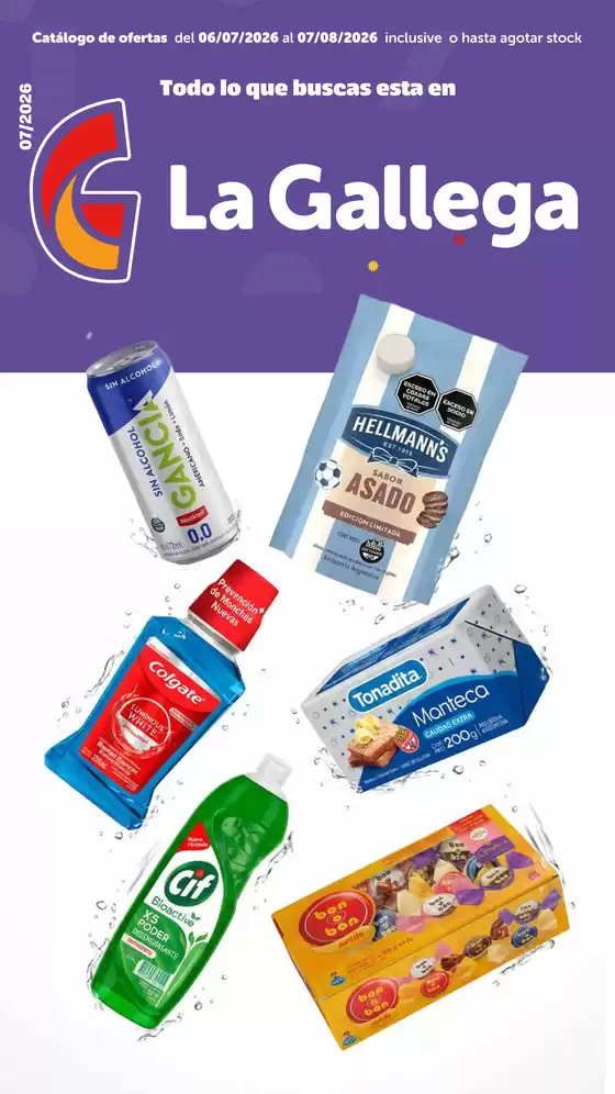 Catálogo La Gallega Supermercados en Moreno | Catalogo de ofertas | 2026-07-13T00:00:00.000Z - 2026-08-07T00:00:00.000Z