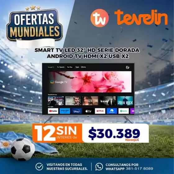 Catálogo Tevelin | Promocion! | 2026-07-15T00:00:00.000Z - 2026-07-31T00:00:00.000Z