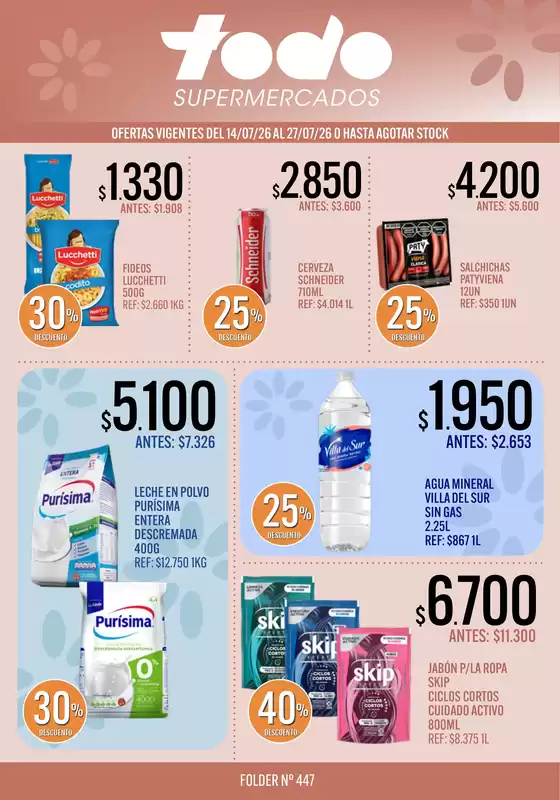 Catálogo Supermercados Todo en Belgrano (Buenos Aires) | INSERT 447 compressed II | 2026-07-14T00:00:00.000Z - 2026-07-27T00:00:00.000Z