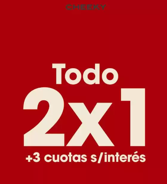 Catálogo Cheeky | Promocion! | 2026-07-16T00:00:00.000Z - 2026-08-05T00:00:00.000Z