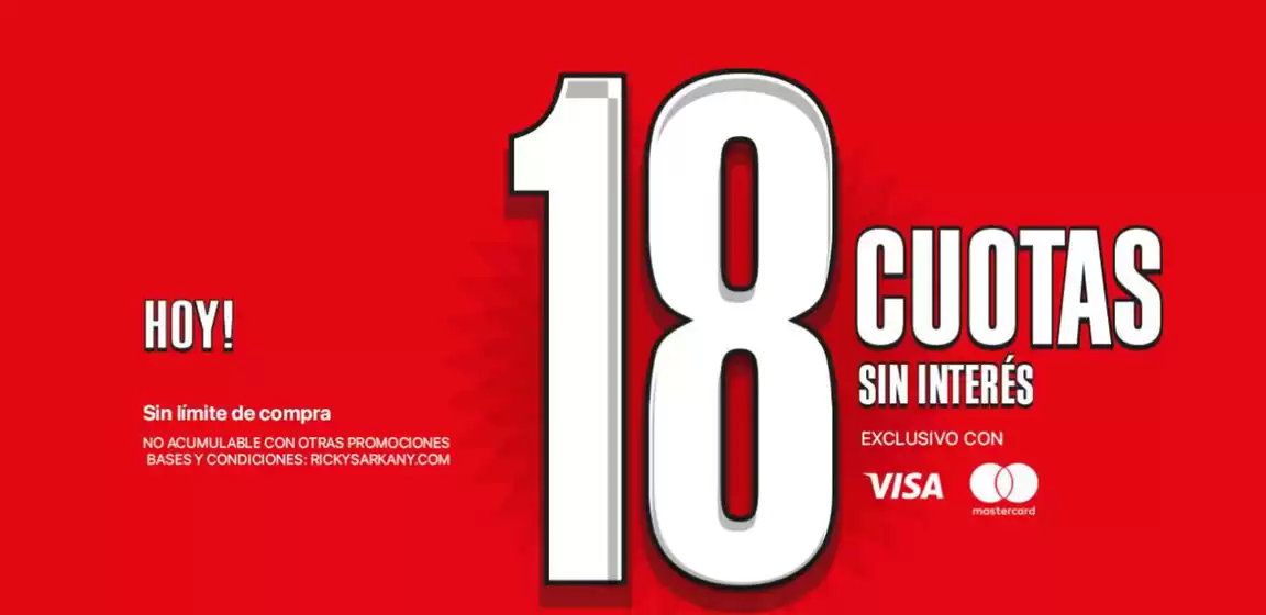 Catálogo Ricky Sarkany | Solo hoy! | 2026-07-16T00:00:00.000Z - 2026-07-16T00:00:00.000Z