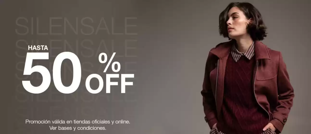 Catálogo Silenzio | Hasta 50% off | 2026-07-16T00:00:00.000Z - 2026-08-05T00:00:00.000Z