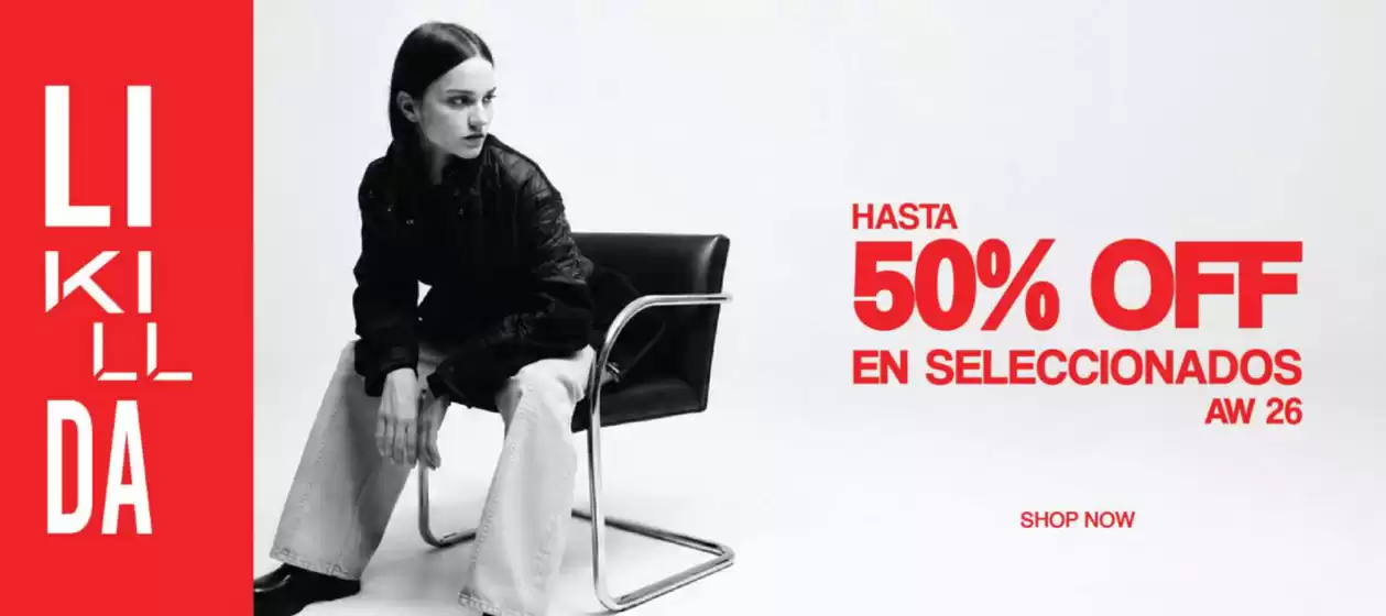 Catálogo Kill | Hasta 50% off | 2026-07-16T00:00:00.000Z - 2026-08-05T00:00:00.000Z