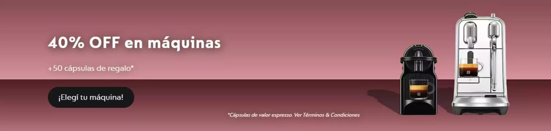 Catálogo Nespresso | Promocion! Hasta 40% off | 2026-07-17T00:00:00.000Z - 2026-07-31T00:00:00.000Z