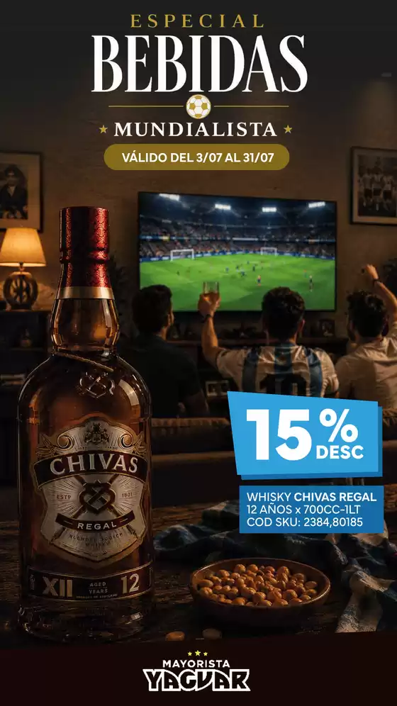 Catálogo Supermercados Yaguar | Bebidas mundial compressed 1783714983 | 2026-07-03T00:00:00.000Z - 2026-07-31T00:00:00.000Z