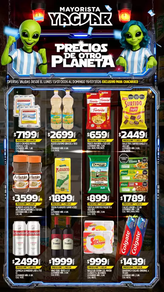 Catálogo Supermercados Yaguar | Catalogo | 2026-07-13T00:00:00.000Z - 2026-07-19T00:00:00.000Z