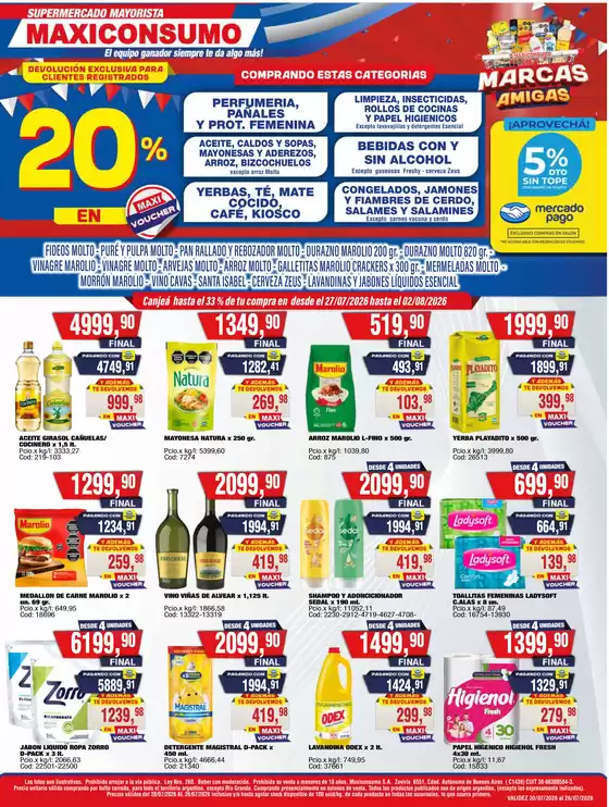 Catálogo Maxiconsumo | Revista n 1008 20 07 2026 final 05 | 2026-07-27T00:00:00.000Z - 2026-08-02T00:00:00.000Z