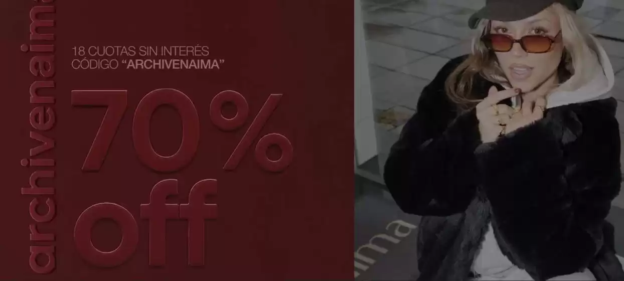 Catálogo Naima en Río Grande | Hasta 70% off | 2026-07-20T00:00:00.000Z - 2026-08-05T00:00:00.000Z