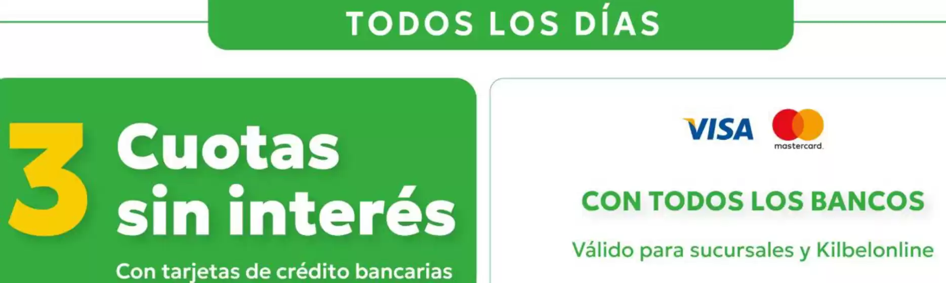 Catálogo Kilbel Supermercados en Paso del Rey (Buenos Aires) | 3 cuotas sin interes | 2026-07-21T00:00:00.000Z - 2026-07-31T00:00:00.000Z