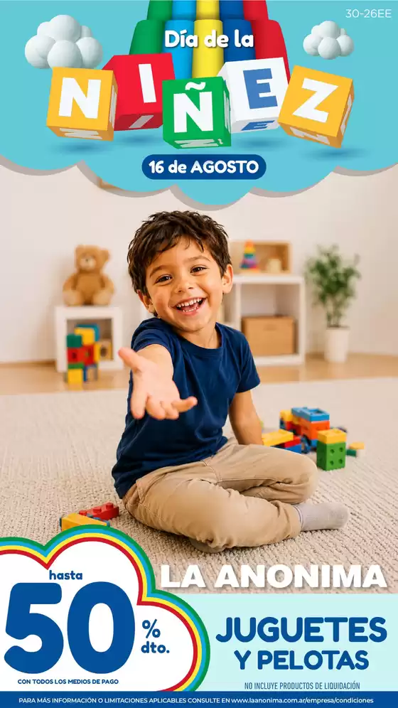 Catálogo La Anonima en Chimbas | Especial Día de la Niñez | 2026-08-16T00:00:00.000Z - 2026-08-16T00:00:00.000Z