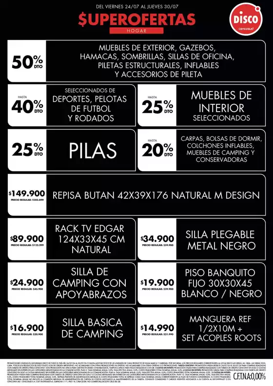 Catálogo Disco | Ofertas Electro T. Libre y más | 2026-07-23T00:00:00.000Z - 2026-07-30T00:00:00.000Z