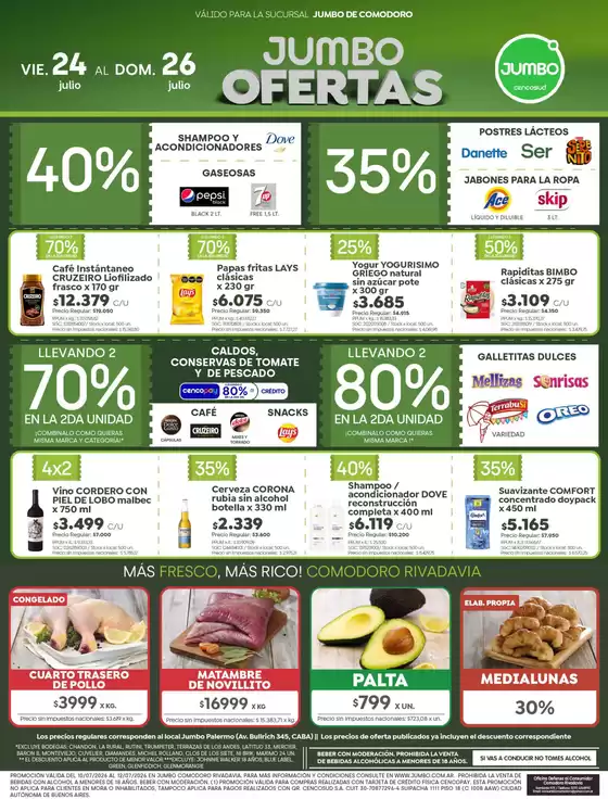Catálogo Jumbo | Ofertas Comodoro | 2026-07-23T00:00:00.000Z - 2026-07-26T00:00:00.000Z