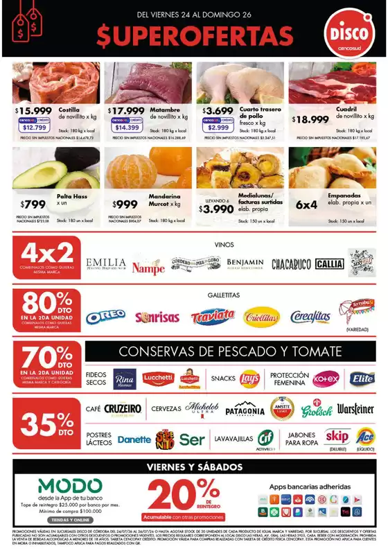 Catálogo Disco | Ofertas Córdoba | 2026-07-23T00:00:00.000Z - 2026-07-26T00:00:00.000Z