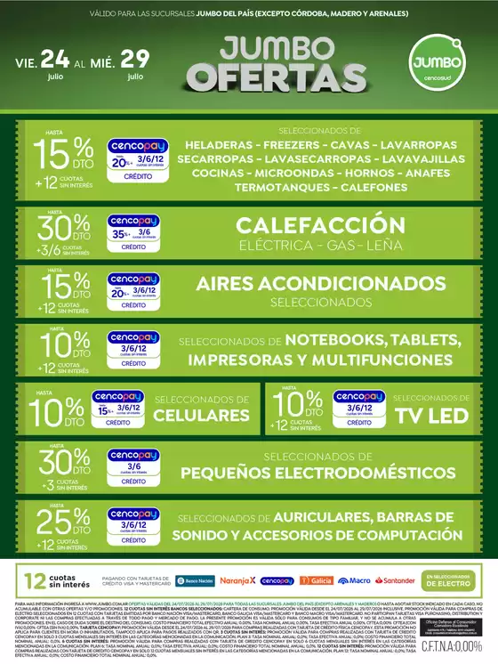 Catálogo Jumbo | Ofertas Electro y Hogar | 2026-07-24T00:00:00.000Z - 2026-07-30T00:00:00.000Z