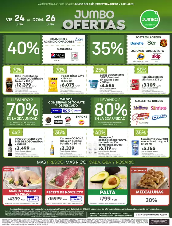 Catálogo Jumbo | Ofertas Rosario | 2026-07-23T00:00:00.000Z - 2026-07-26T00:00:00.000Z
