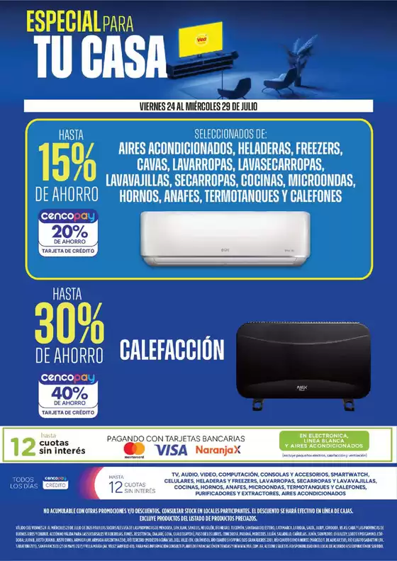 Catálogo Supermercados Vea | Especial para tu casa | 2026-07-24T00:00:00.000Z - 2026-07-29T00:00:00.000Z