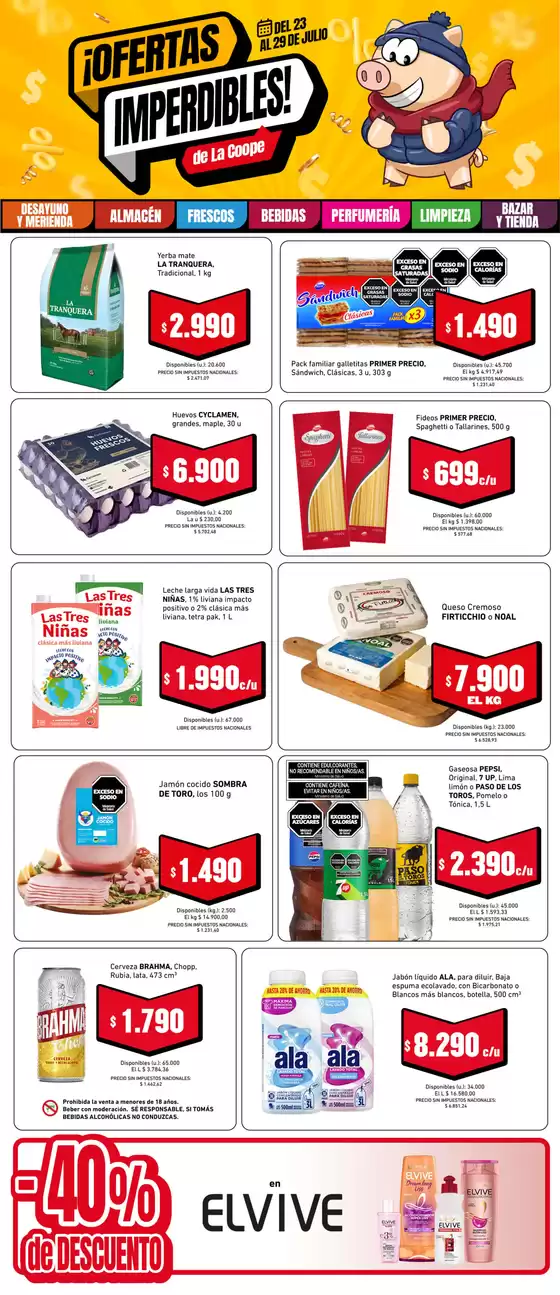 Catálogo Cooperativa Obrera | Imperdibles JUL2 CR | 2026-07-23T00:00:00.000Z - 2026-07-29T00:00:00.000Z