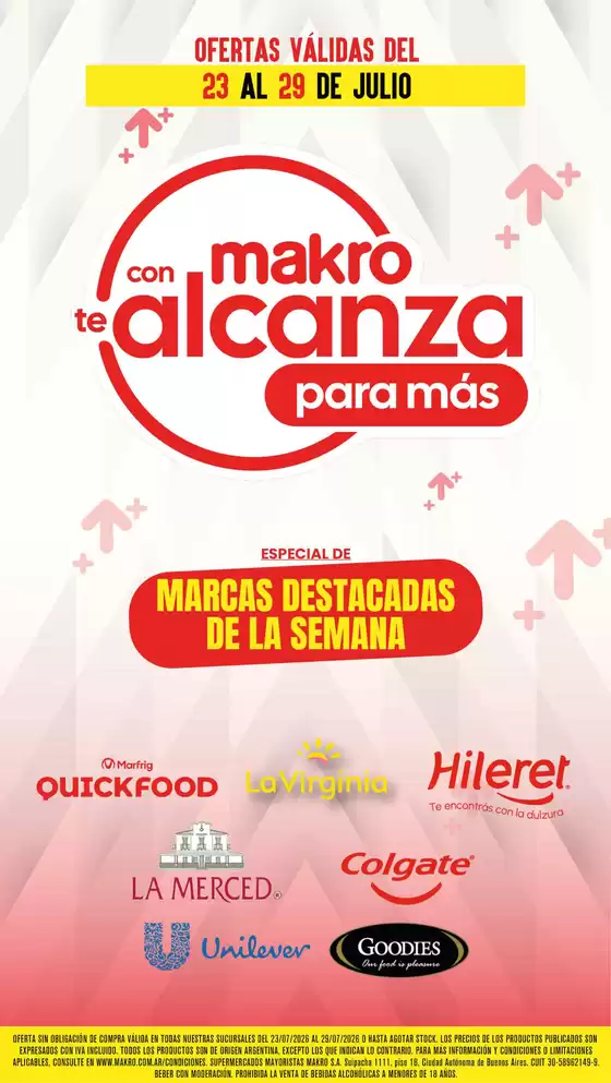 Catálogo Makro | Ofertas especiales | 2026-07-23T00:00:00.000Z - 2026-07-29T00:00:00.000Z