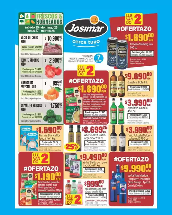 Catálogo Josimar | Nuestras mejores ofertas para ti | 2026-07-24T00:00:00.000Z - 2026-07-30T00:00:00.000Z