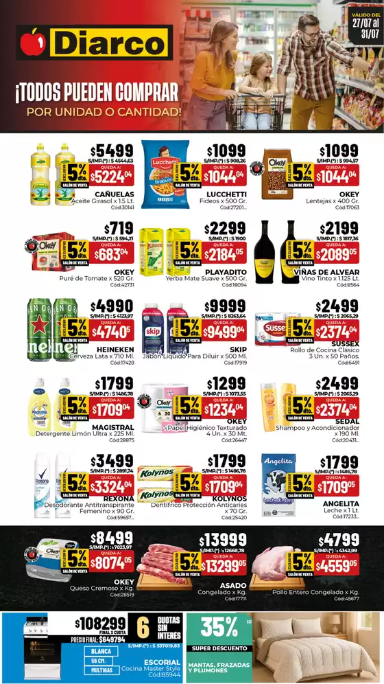 Catálogo Diarco | OFERTAS SUR | 2026-07-27T00:00:00.000Z - 2026-07-31T00:00:00.000Z