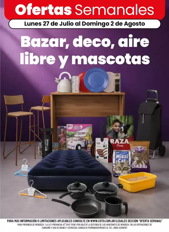Catálogo Coto | Coto Revista Semanal Hogar | 2026-07-27T00:00:00.000Z - 2026-08-02T00:00:00.000Z