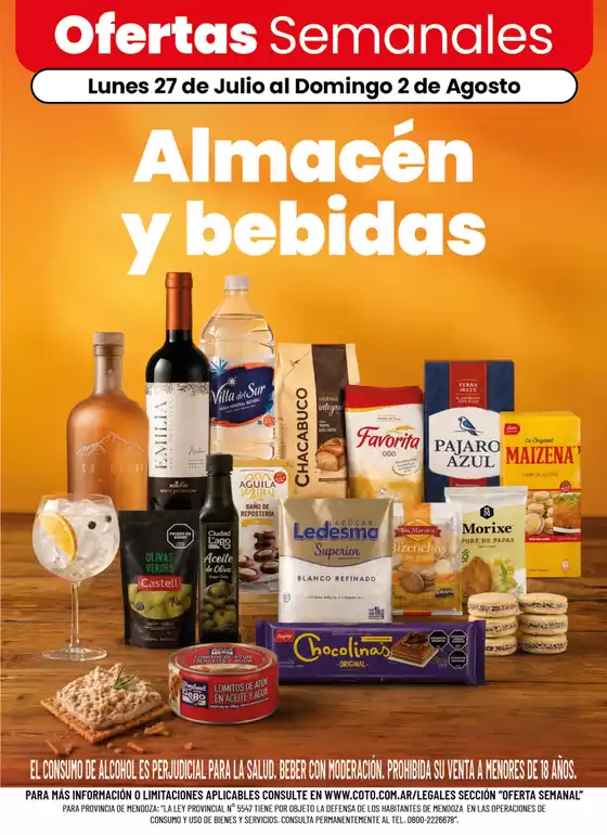 Catálogo Coto | Coto Revista Semanal Alimentos | 2026-07-27T00:00:00.000Z - 2026-08-02T00:00:00.000Z