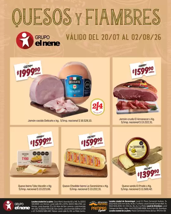 Catálogo El Nene | Ofertas El Nene | 2026-07-20T00:00:00.000Z - 2026-08-02T00:00:00.000Z