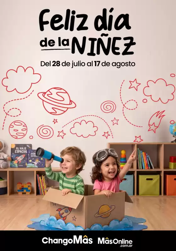 Catálogo HiperChangomas en Burzaco | Feliz Dia de la Ninez | 2026-07-29T00:00:00.000Z - 2026-08-17T00:00:00.000Z