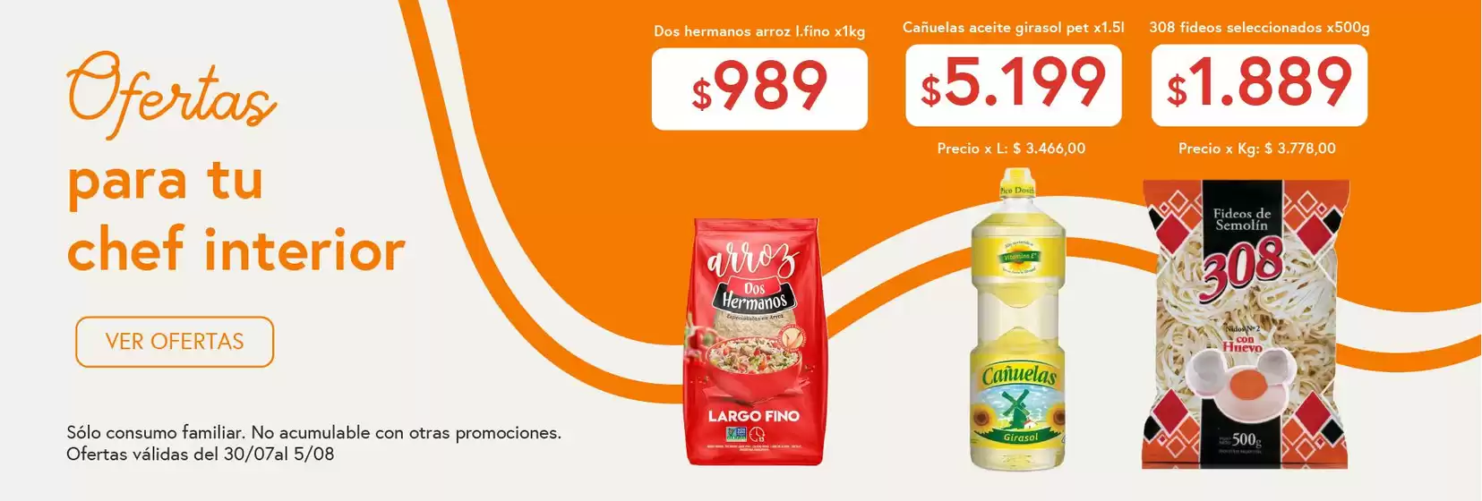 Catálogo El Abastecedor | Ofertas El Abastecedor | 2026-07-30T00:00:00.000Z - 2026-08-05T00:00:00.000Z