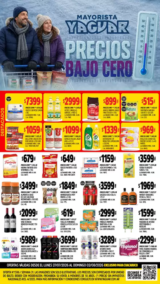 Catálogo Supermercados Yaguar | 1596 BA PQUECHA 1785329788 | 2026-07-27T00:00:00.000Z - 2026-08-02T00:00:00.000Z