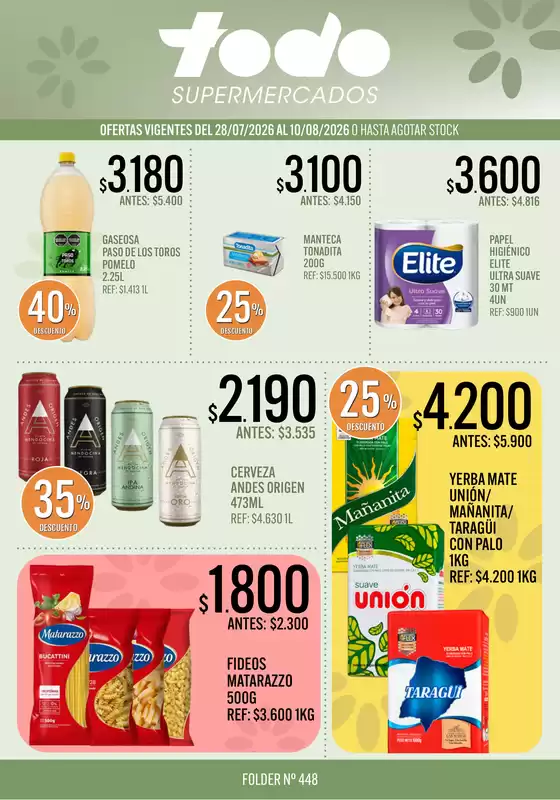 Catálogo Supermercados Todo | INSERT 448 compressed | 2026-07-28T00:00:00.000Z - 2026-08-10T00:00:00.000Z