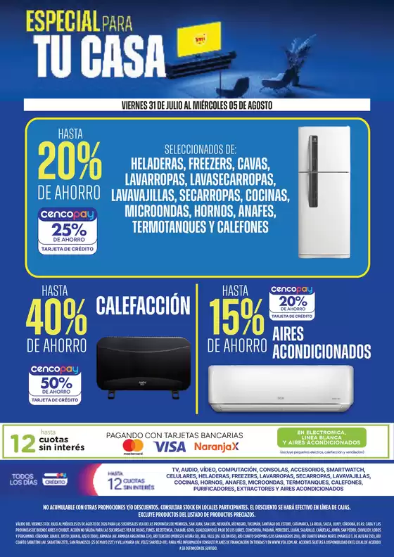 Catálogo Supermercados Vea | ESPECIAL PARA TU CASA | 2026-07-31T00:00:00.000Z - 2026-08-05T00:00:00.000Z