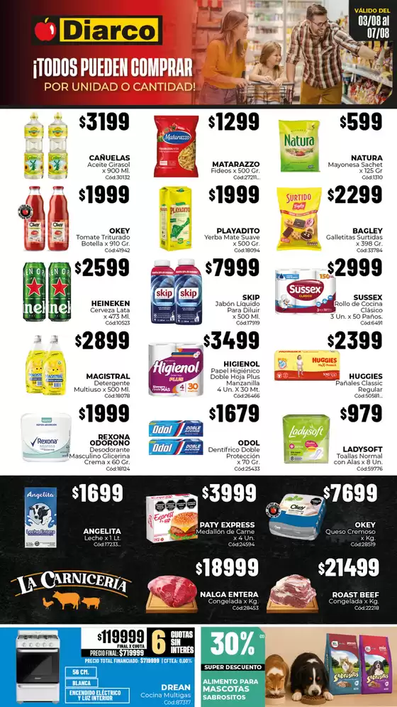Catálogo Diarco | OFERTAS TDF | 2026-08-03T00:00:00.000Z - 2026-08-07T00:00:00.000Z