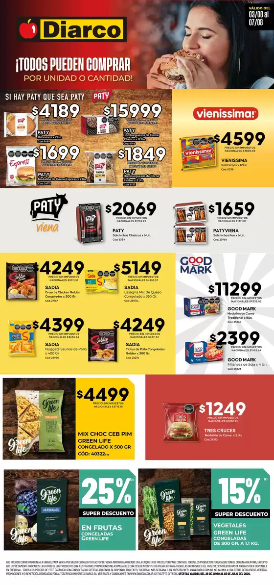Catálogo Diarco en Chilecito (La Rioja) | ESPECIAL QUICKFOOD | 2026-08-03T00:00:00.000Z - 2026-08-07T00:00:00.000Z