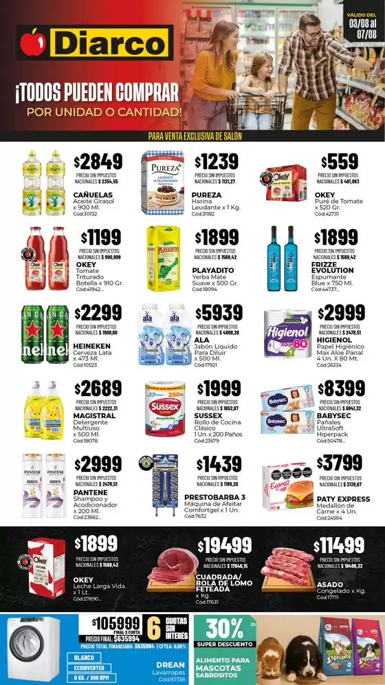 Catálogo Diarco en Microcentro | OFERTAS GBA | 2026-08-03T00:00:00.000Z - 2026-08-07T00:00:00.000Z