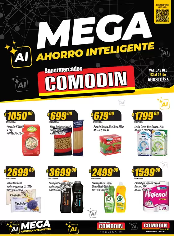 Catálogo Supermercados Comodin | 2026212 | 2026-08-03T00:00:00.000Z - 2026-08-09T00:00:00.000Z