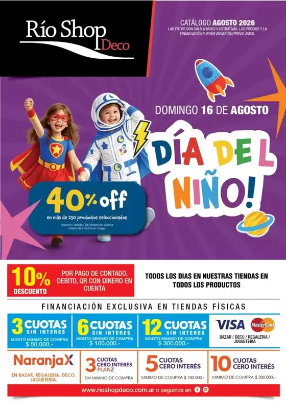 Catálogo Rio Shop Deco | Ofertas Rio Shop Deco | 2026-08-01T00:00:00.000Z - 2026-08-31T00:00:00.000Z