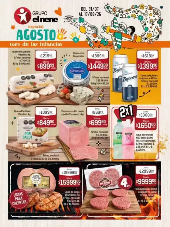 Catálogo El Nene | Ofertas El Nene | 2026-07-31T00:00:00.000Z - 2026-08-17T00:00:00.000Z