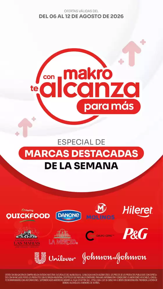 Catálogo Makro | Ofertas especiales | 2026-08-06T00:00:00.000Z - 2026-08-12T00:00:00.000Z