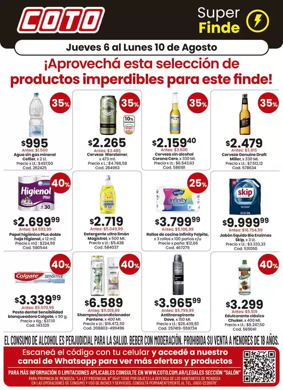 Catálogo Coto | Coto Salon Productos Motivo 2 | 2026-08-06T00:00:00.000Z - 2026-08-10T00:00:00.000Z